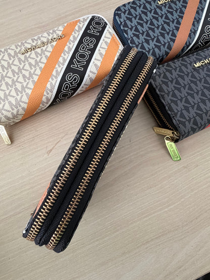 Lote 12 Carteras Mod. MK Rayas