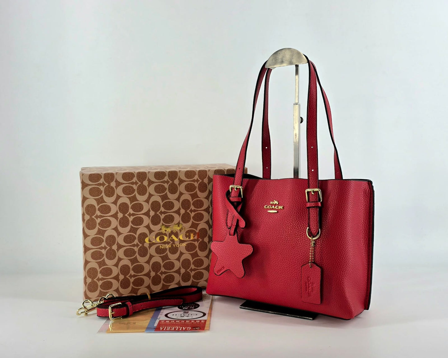 Bolso Importado Dama Coach + Colgante