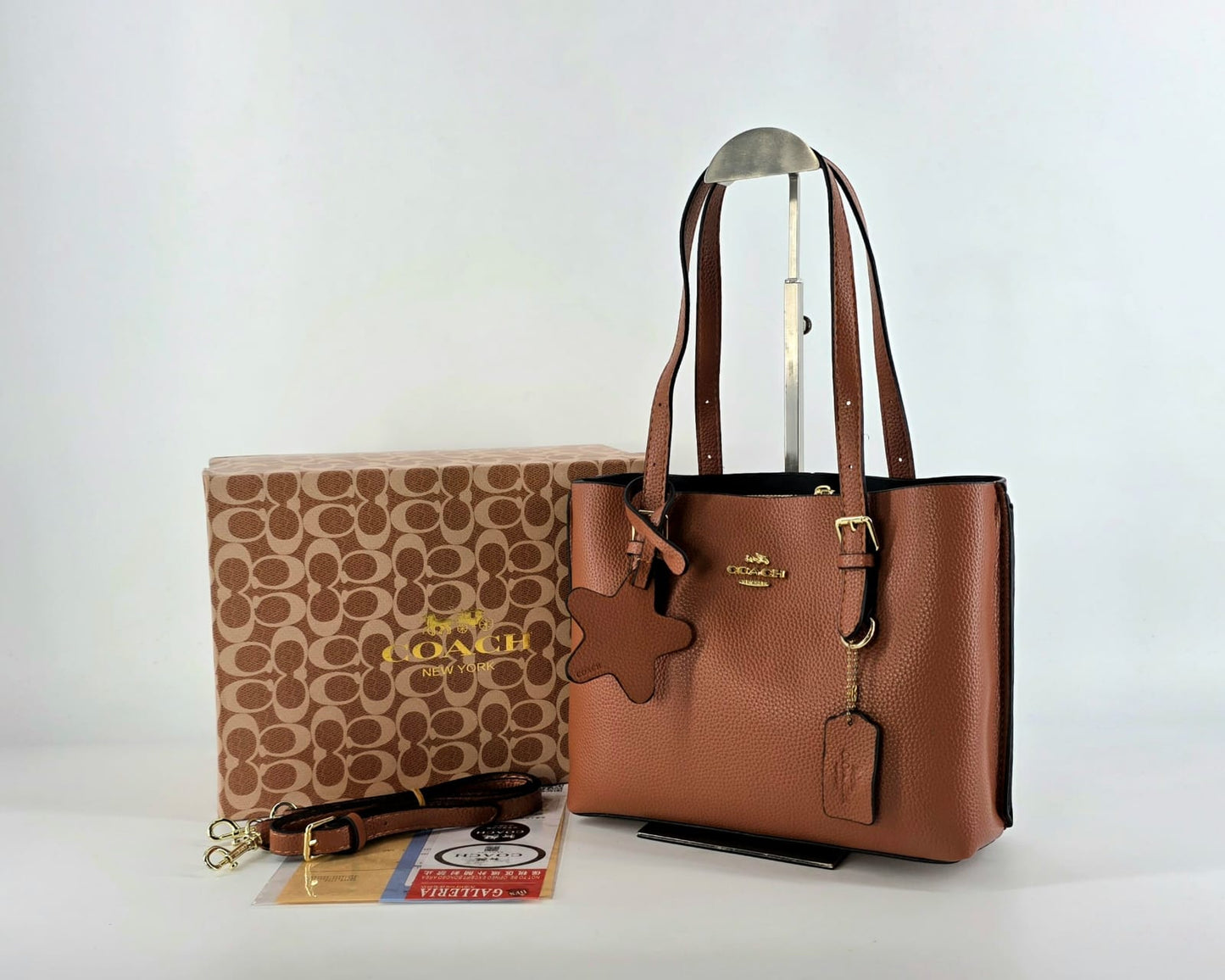 Bolso Importado Dama Coach + Colgante